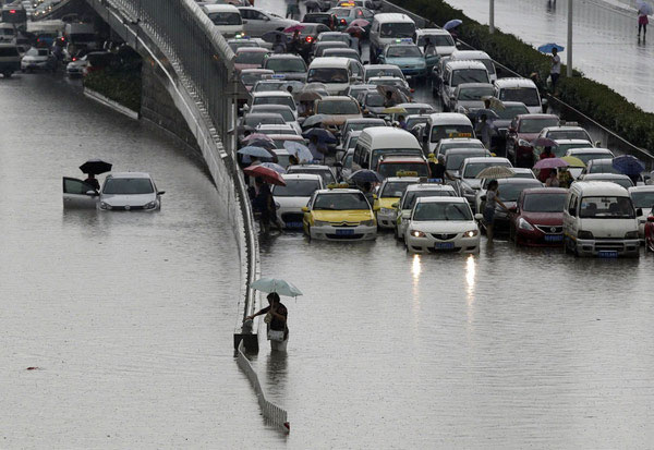 3 dead, 1.9 million affected in C China rainstorm