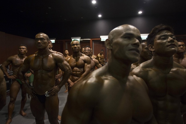 Bodybuilding championship kicks off in Hong Kong