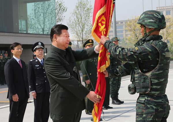 Xi calls for better anti-terror forces