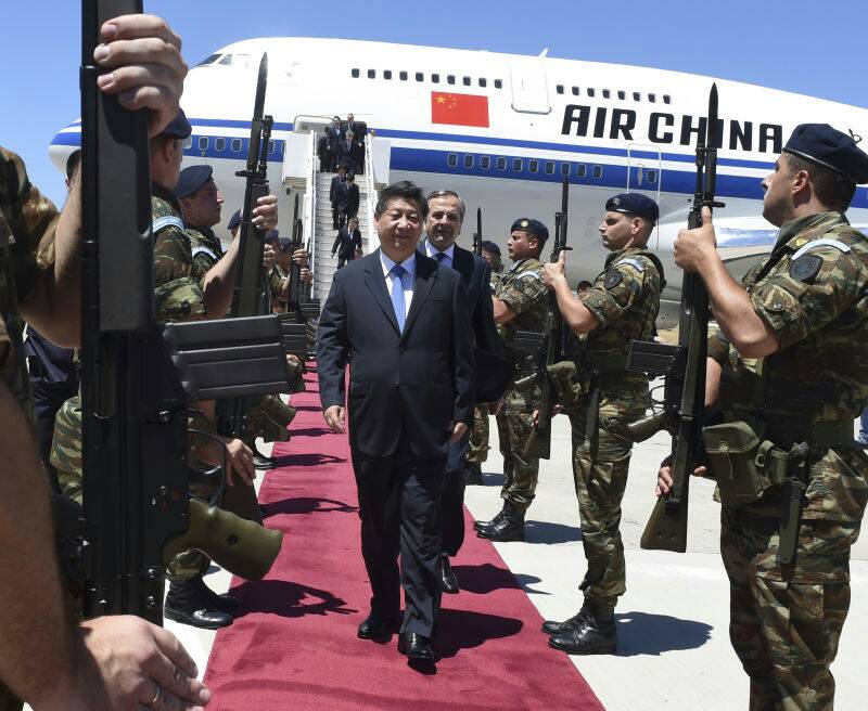 Chinese president pledges to enhance ties with Greece