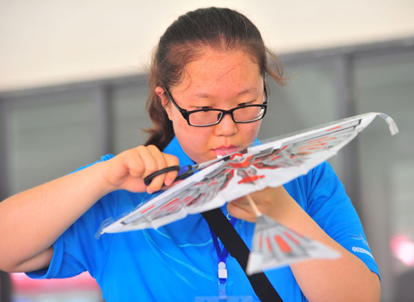 Model airplane finals take off in S China