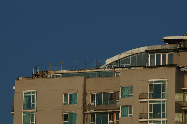 Beijing rooftop villa completely dismantled