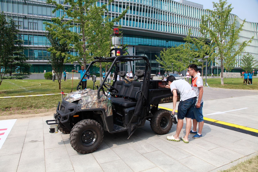 Self-driving cars rolled out in Beijing