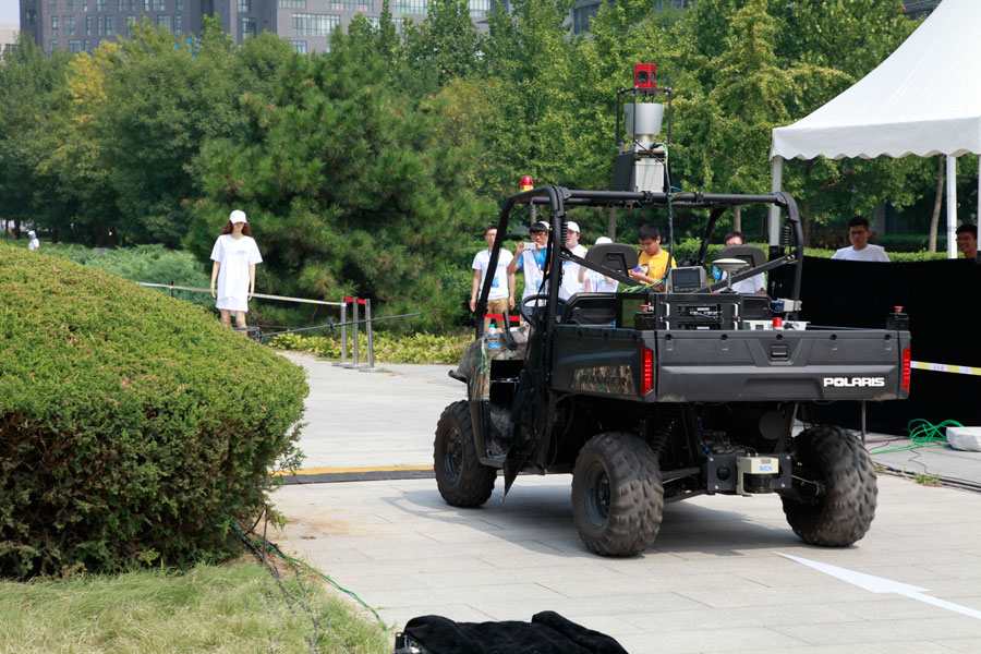 Self-driving cars rolled out in Beijing