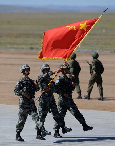 Peace Mission-2014 anti-terror drill kicks off in N China