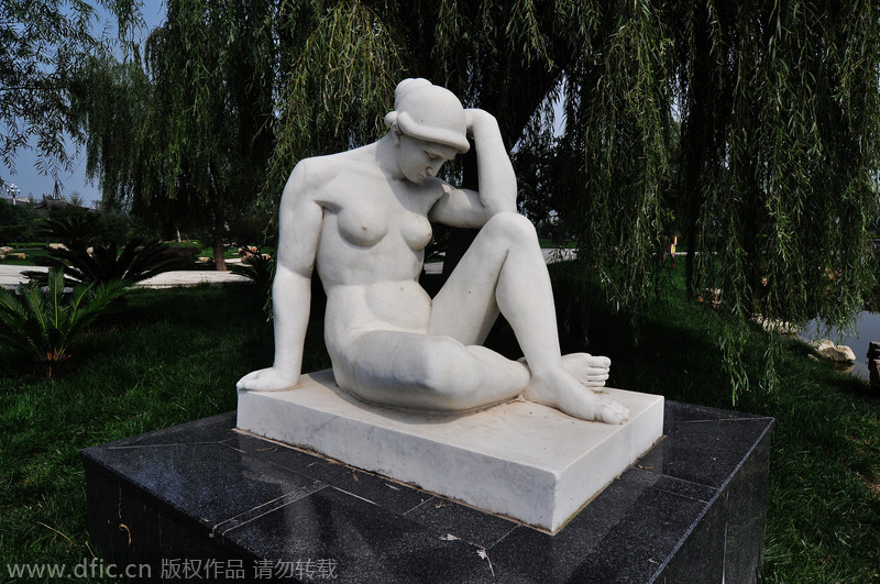 Shandong shelters replicas of famed sculptures