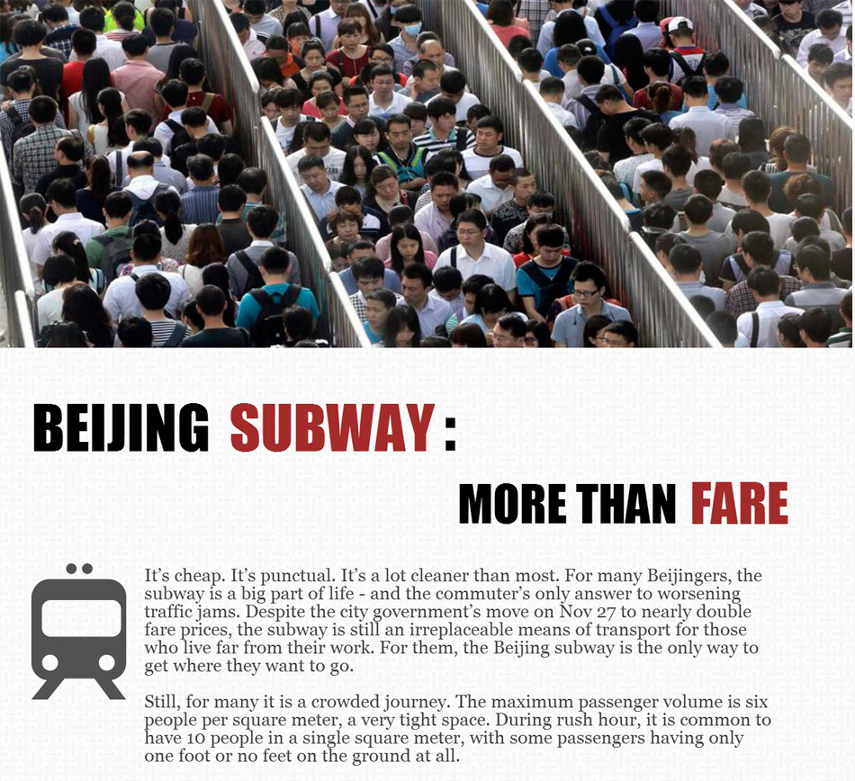 Beijing subway: more than fare