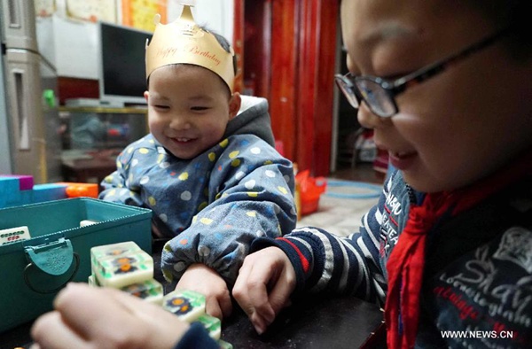 Ten-year-old boy's love for his sick father