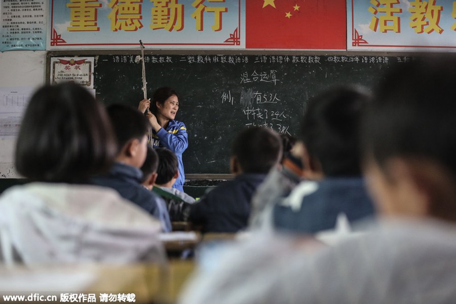 Teaching on a rope