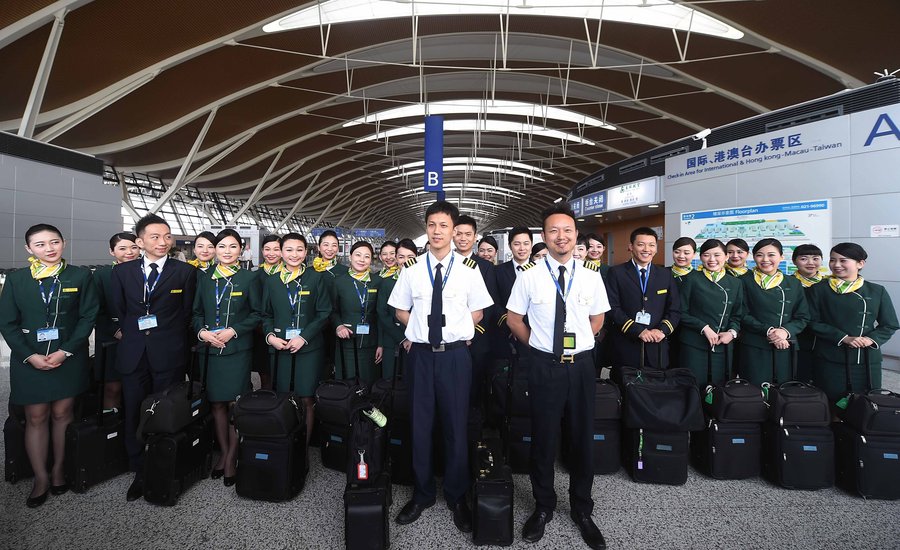 Taiwan flight attendants find new route