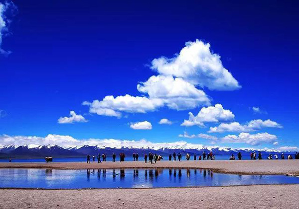 Nine holy lakes in Tibet