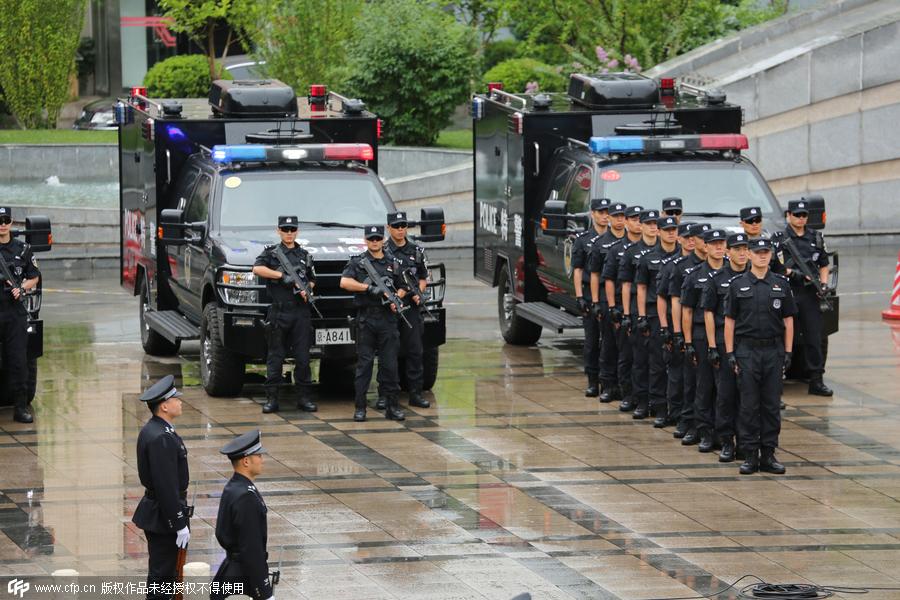 Beijing police prepare for upcoming events