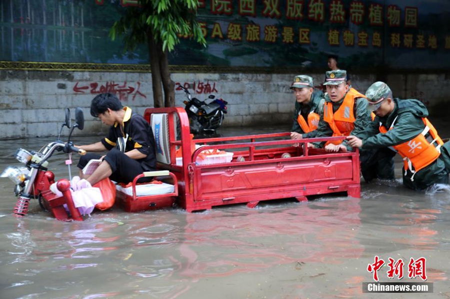 200 evacuated after floods in SW China