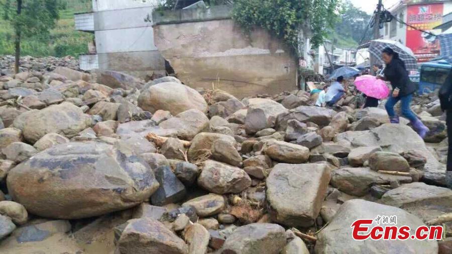 7 dead, 17 missing after heavy rain hits SW China county