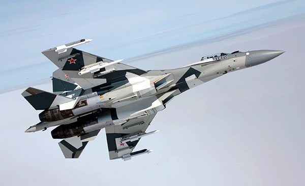 Russian jet fighters 'to enhance the PLA'