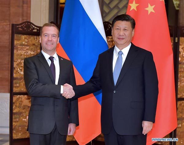 Xi expects better China-Russia relations in 2016