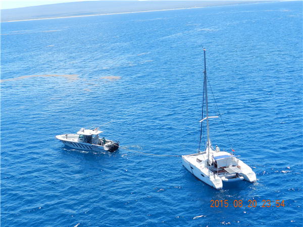 Chinese-run ship rescues 72-year-old Frenchman stranded in Caribbean