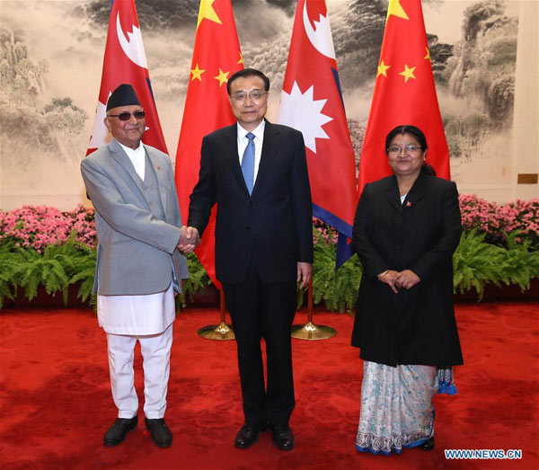 China, Nepal pledge closer cooperation for common development