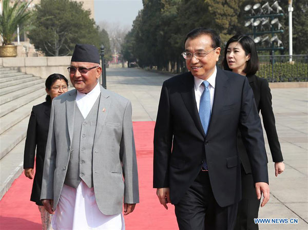 China, Nepal pledge closer cooperation for common development