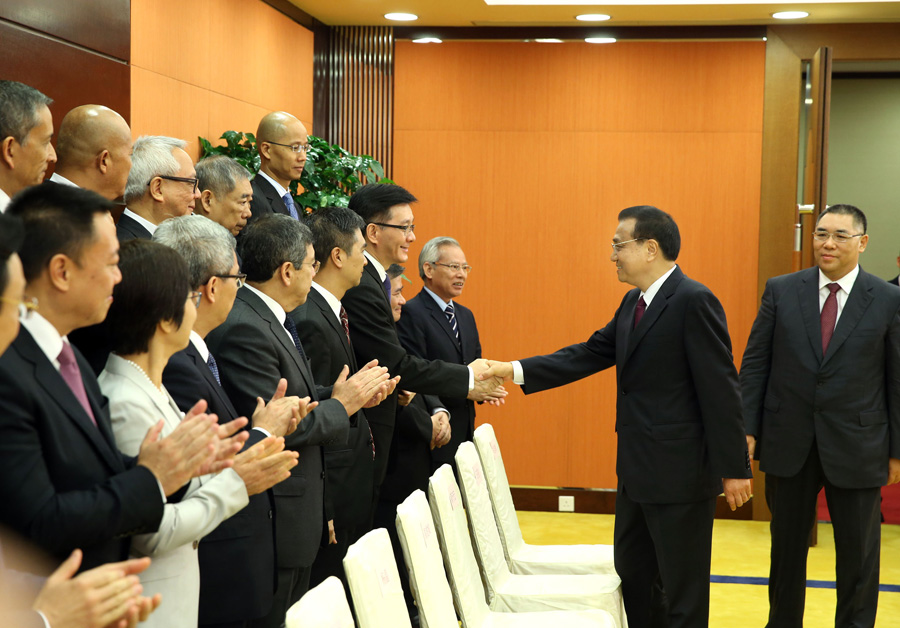 Premier Li says brighter future for Macao