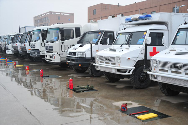 Chinese UN peacekeepers young and eager to break language barriers