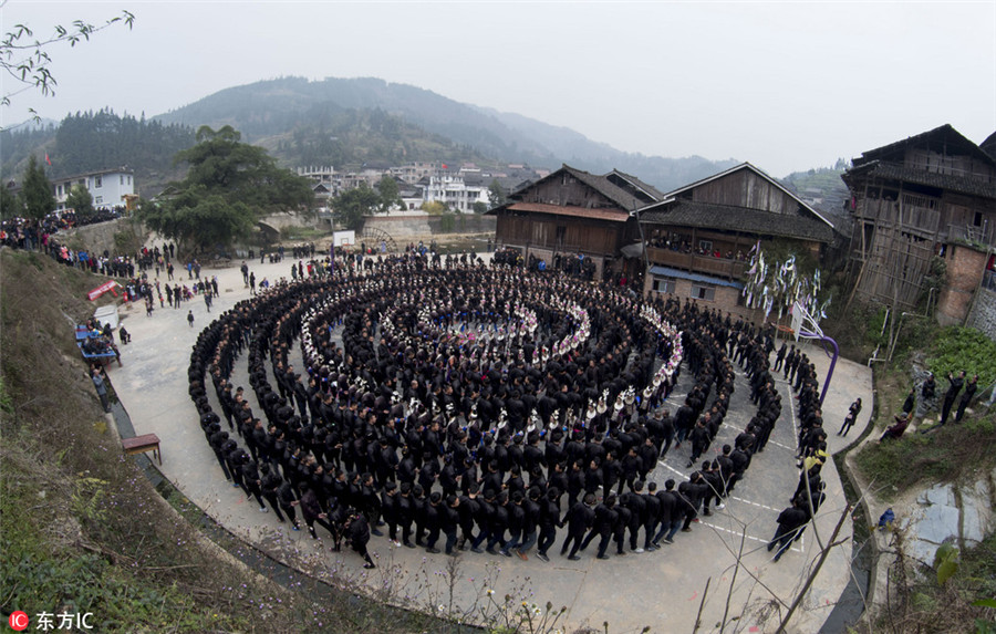 Dong people celebrate Lunar New Year