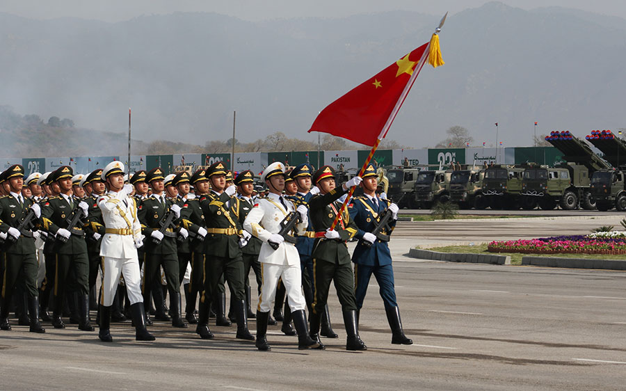 PLA Honor Guards to take part in Pakistan Day parade