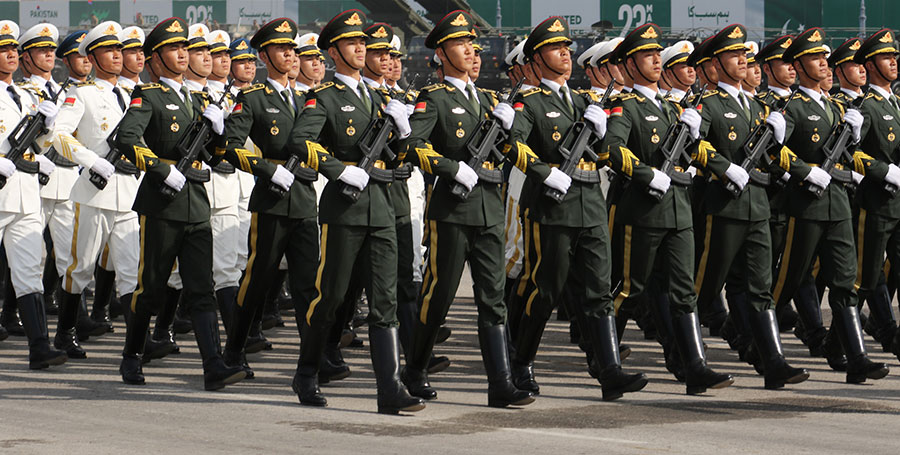 PLA Honor Guards to take part in Pakistan Day parade