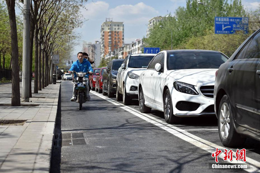 Innovative parking spaces promoted in Beijing