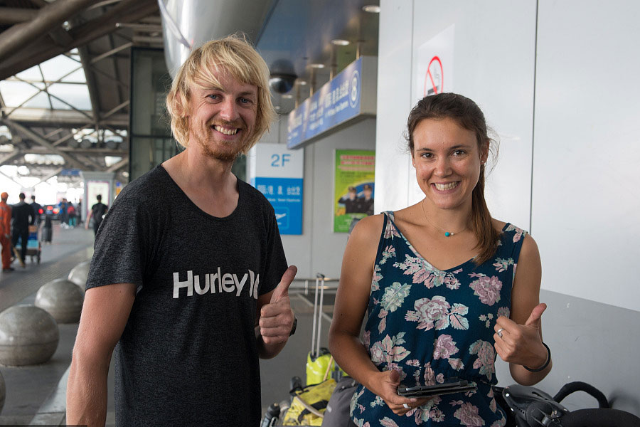 French couple cycles across China to encourage green travel