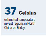 It's May, but Beijing feeling summer heat