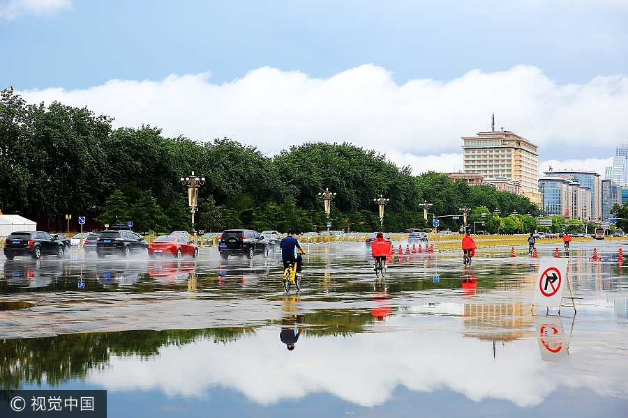 Skies start to clear after recent heavy rainfall