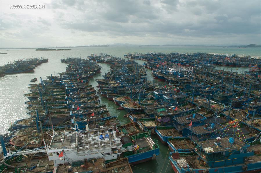 Typhoon Nesat makes landfall in east China