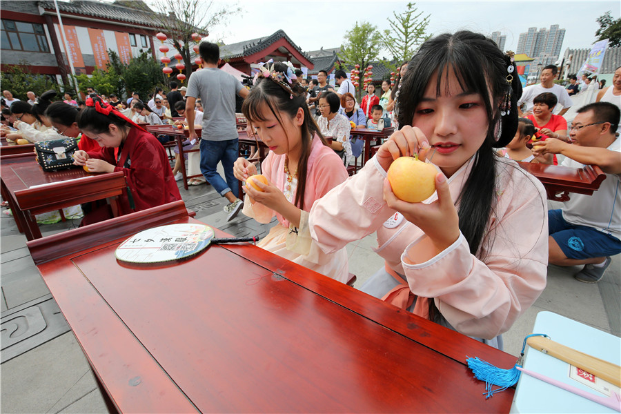 Chinese Valentine's Day celebrated in ancient way