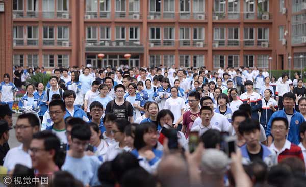 New <EM>gaokao</EM> reform system to be built by 2020