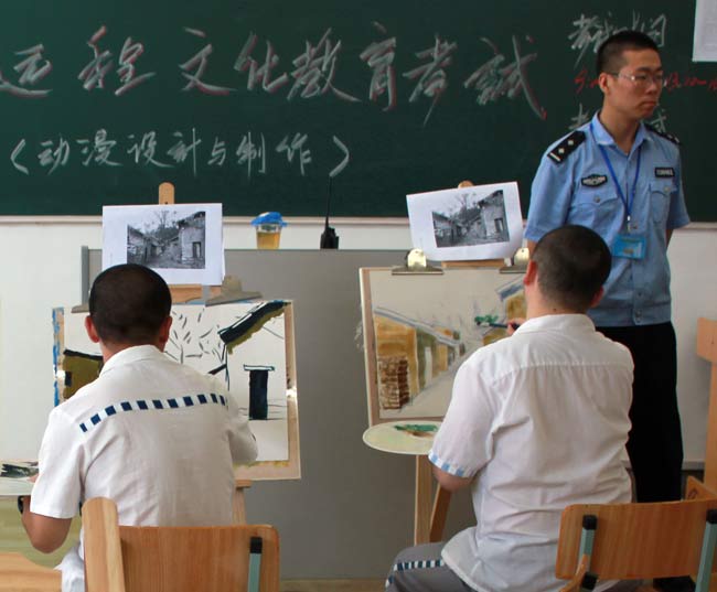 Shanghai prisons promote redemption from within