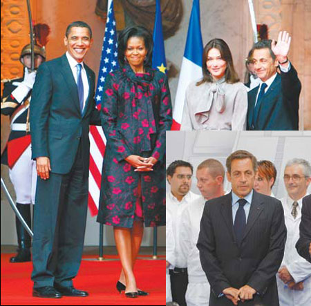 Size matters when it comes to Sarkozy