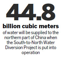 Flow test for water project gets underway