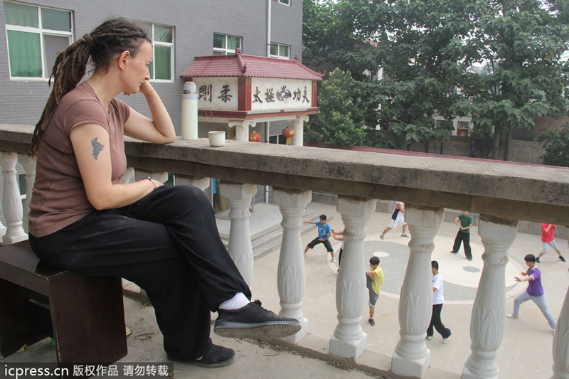 UK woman fulfills tai chi China dream