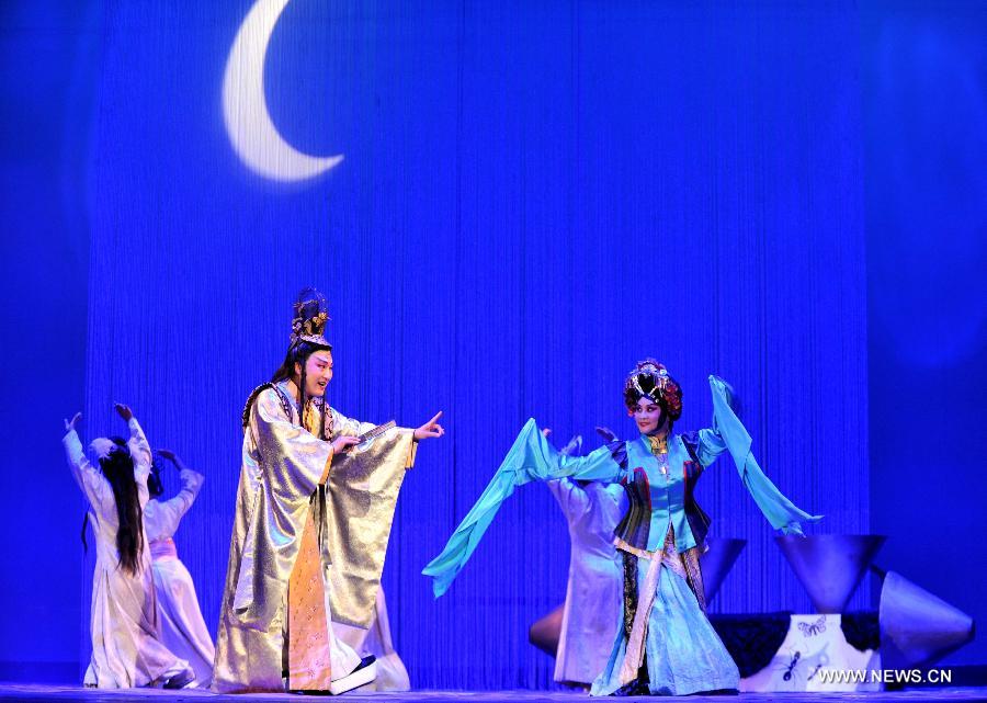 Taiwan Yuju Opera troupe performs in Jinan