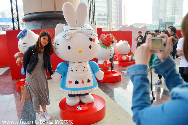 Hello Kitty celebrates 40th anniversary in Shanghai