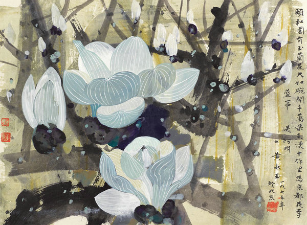 Early bloomers in Chinese paintings