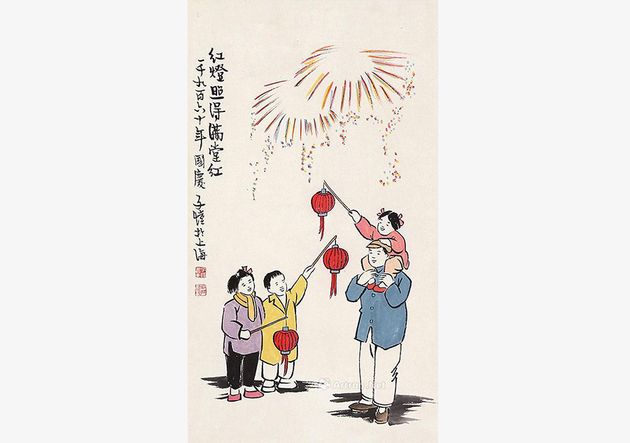 Spring Festival in the eyes of Chinese painters