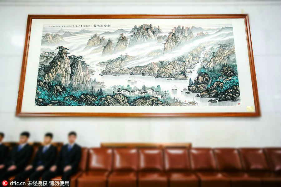 Inside out: paintings in Great Hall of the People