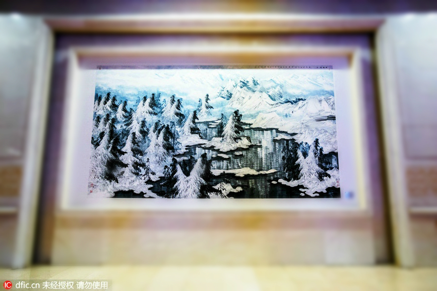 Inside out: paintings in Great Hall of the People