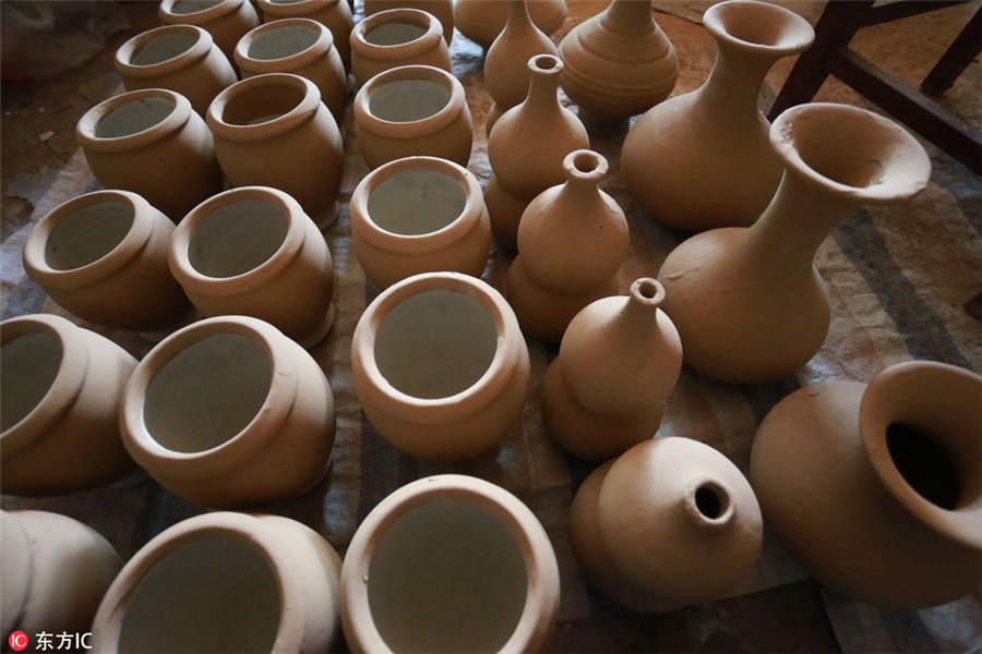 Craftsman sticks to classic ceramics made by hand