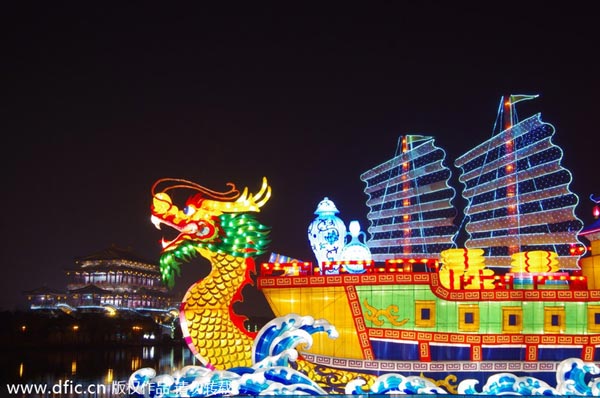 China's top lantern shows