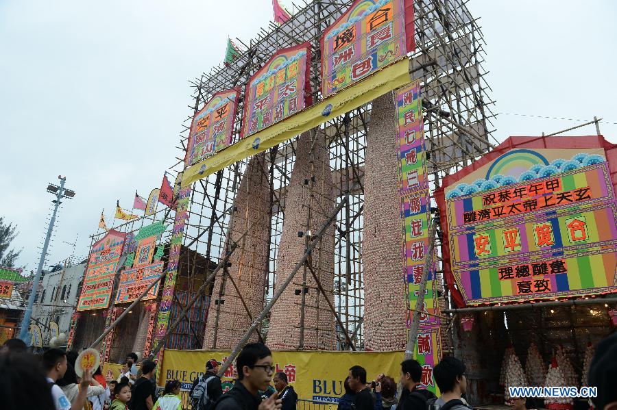 HK marks Cheung Chau Bun Festival