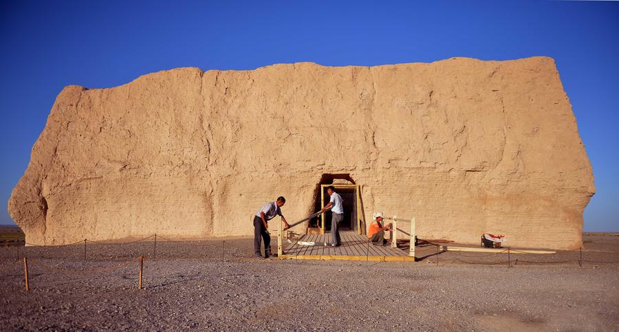 Photos: Ancient silk road in China