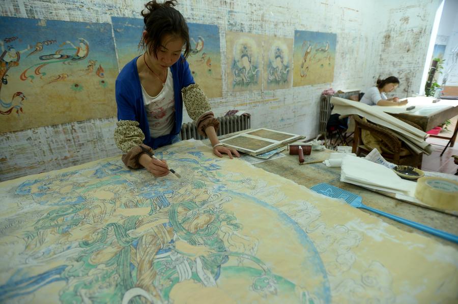 Ancient art preserved in Dunhuang